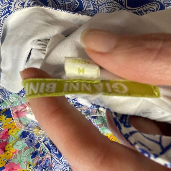 gianni bini women’s maxi halter dress size medium - Picture 5 of 5